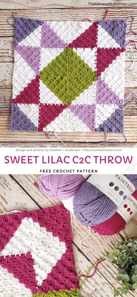 The Most Beautiful C2C Blankets - Free Patterns - Pattern Center