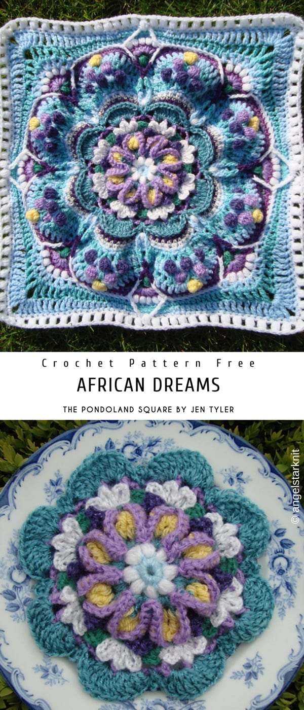 african dreams crochet pattern.