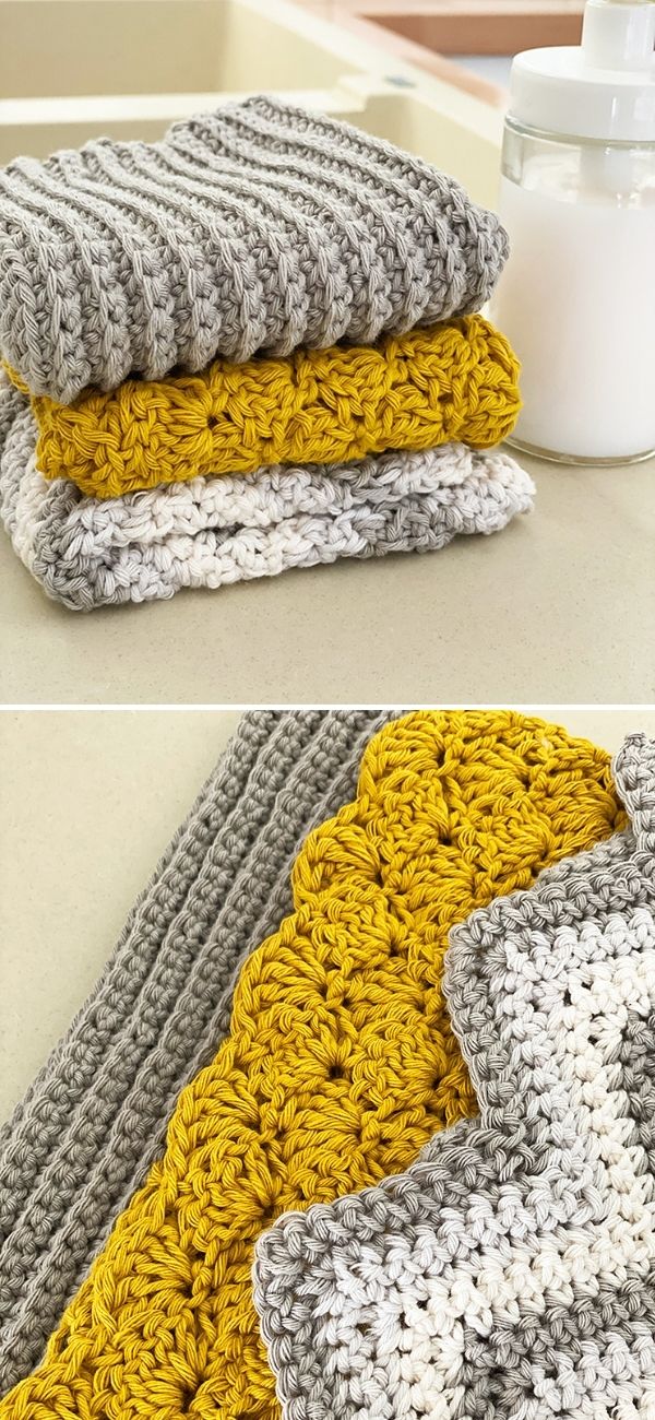 11.Textured Dishcloth x 3jpg