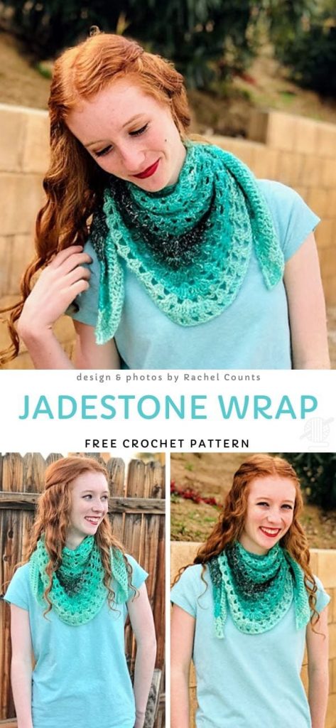 Jadestone Wrap Free Crochet Pattern