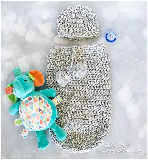 Newborn Crochet Sleep Sack with Free Pattern