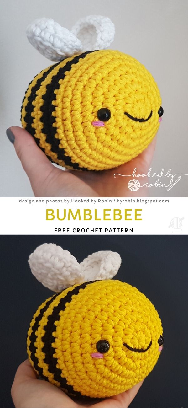 Bumblebee Free Crochet Pattern