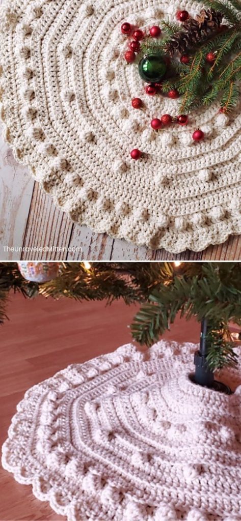 Let it Snow Tree Skirt