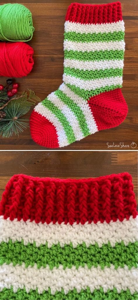 Elf-ie Christmas Stocking