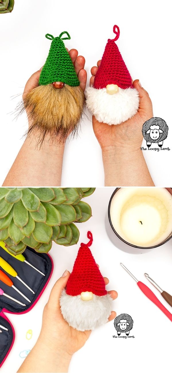 Gnome Christmas Tree Ornaments
