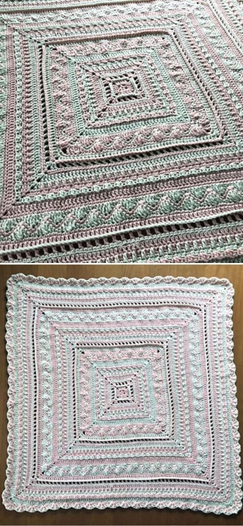 Sweet Pink Baby Blanket