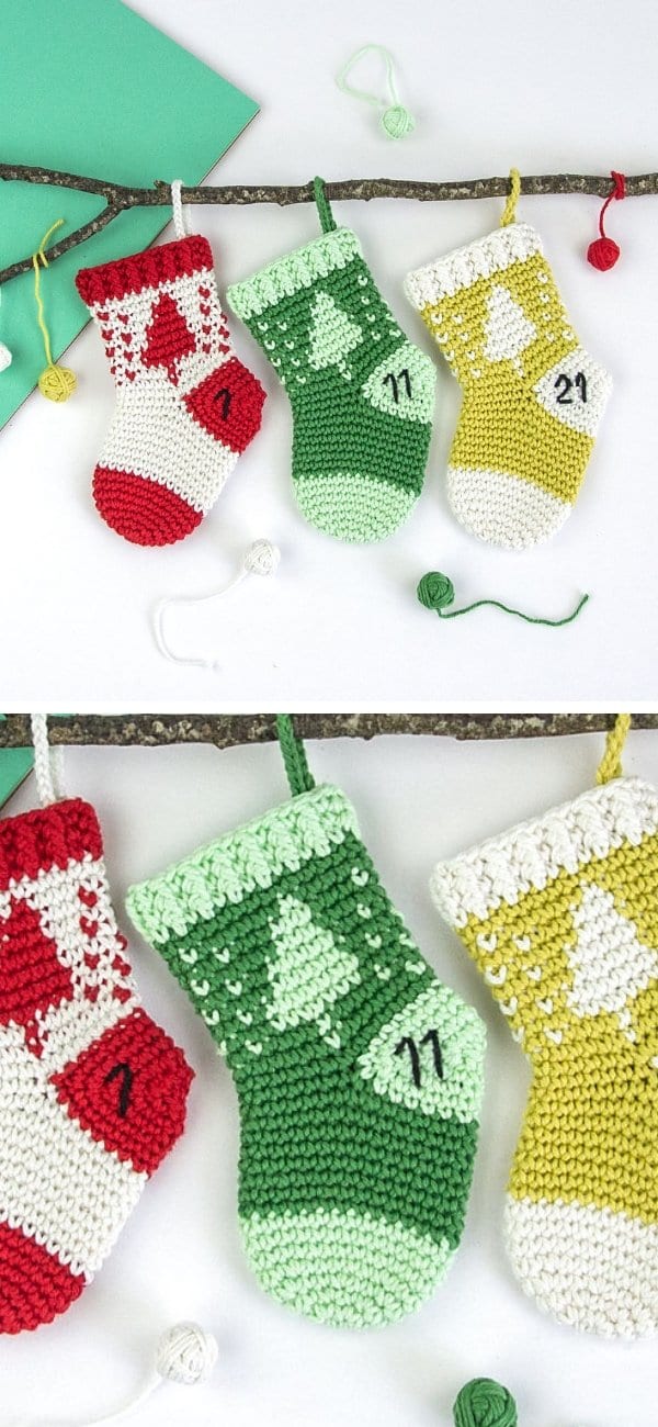 Happy Cotton Advent 2019 Calendar CAL Free Crochet Patterns
