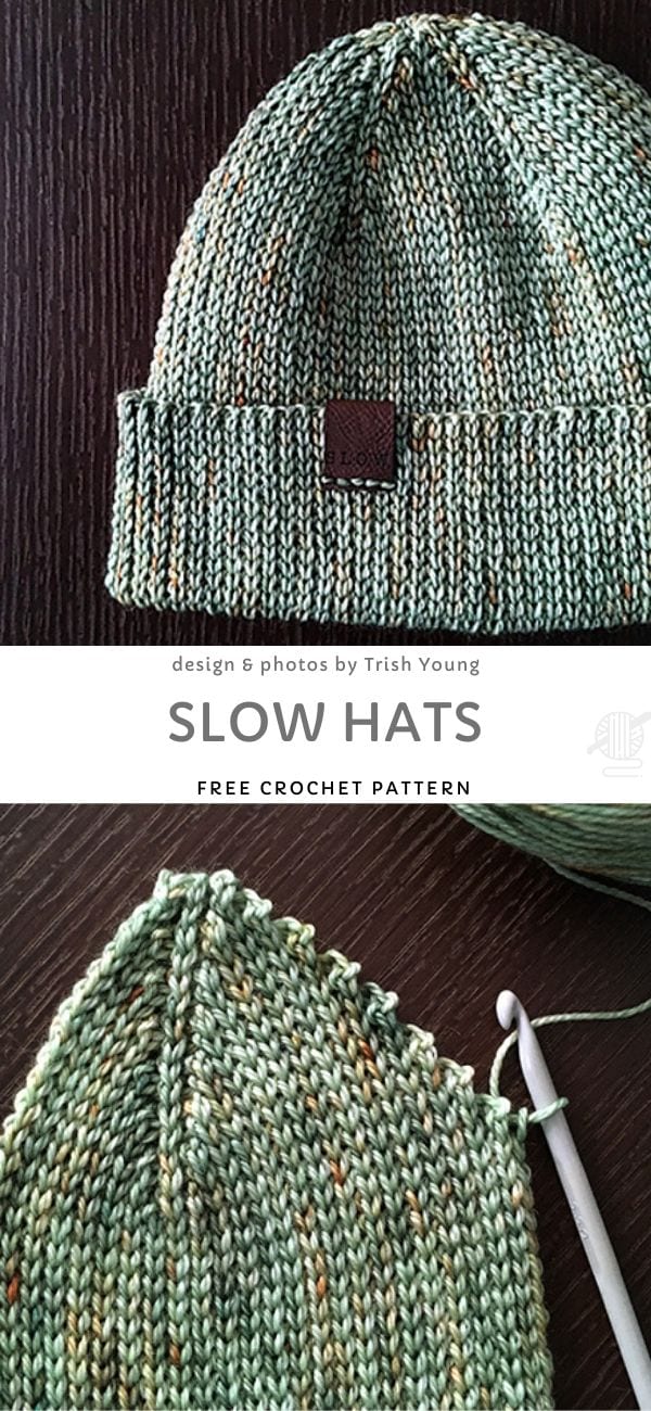 Slow Hats Free Crochet Pattern