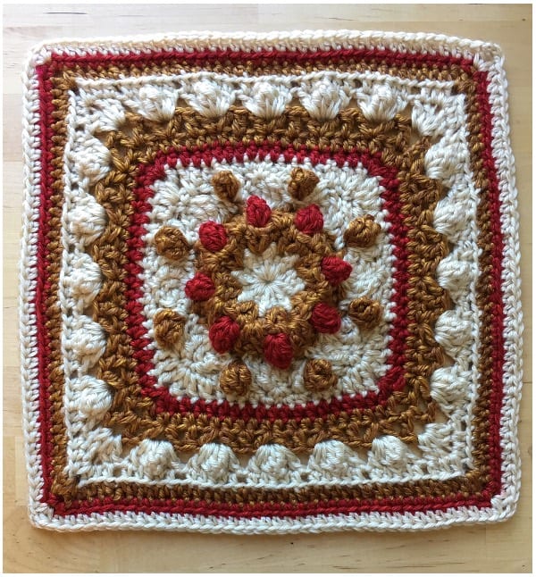 V's and P's Square by Teresa Lynn