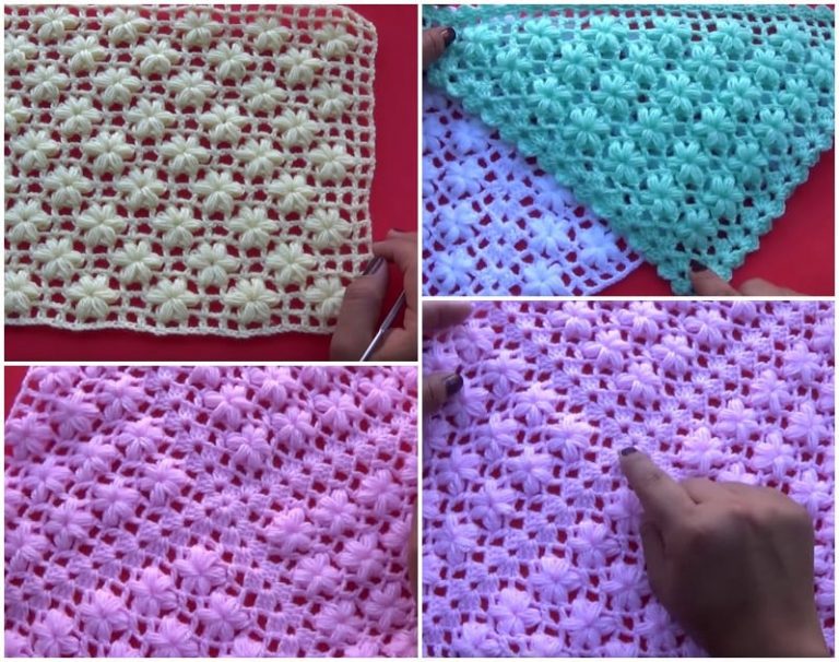 The Jasmine Flower Stitch Free Crochet Pattern and Tutorial