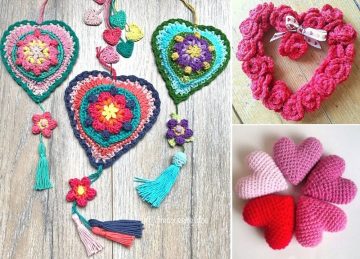 Crochet Home Decor Ideas for Valentine's Day