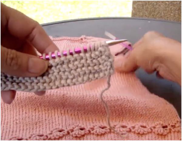 Flower Knitting Stitch Free Pattern