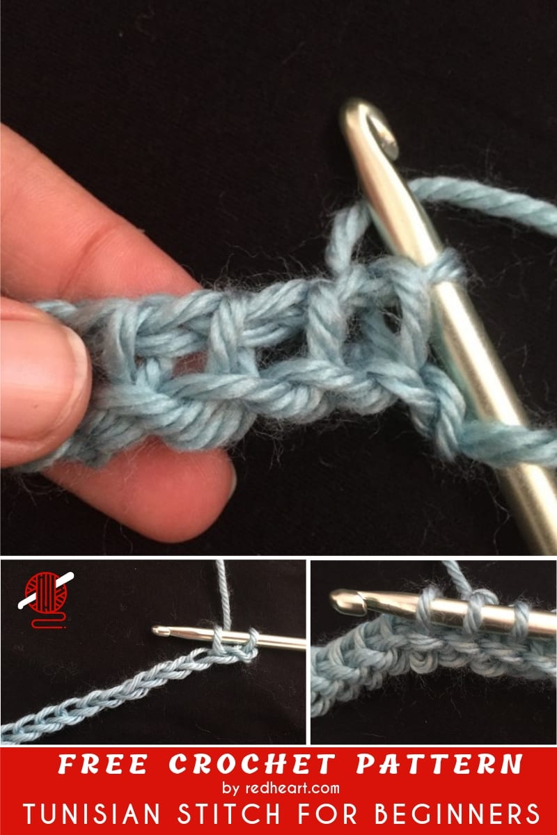 tunisian afghan crochet stitch