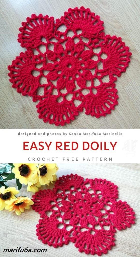 16 Romantic Lacy Crochet Doilies Free Patterns You Would Love