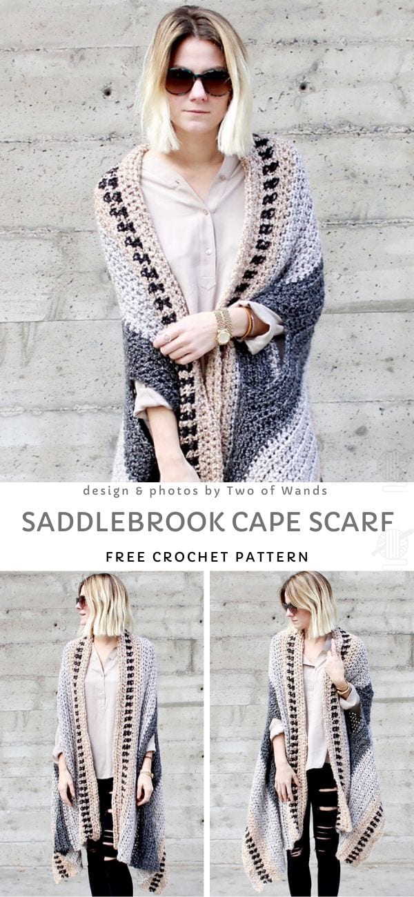 Saddlebrook Cape Scarf 