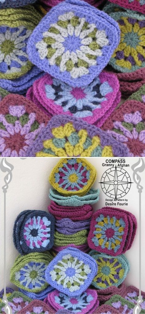 Compass Granny Square