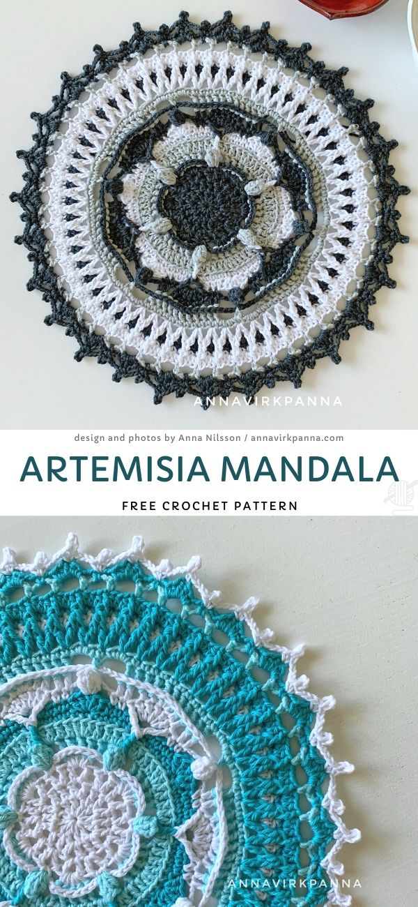 Artemisia Mandala Free Crochet Pattern