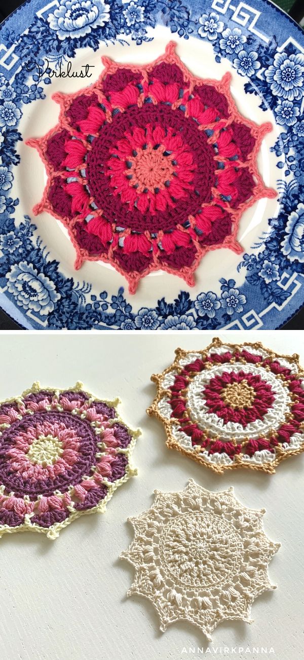 Aster Mandala Free Crochet Pattern
