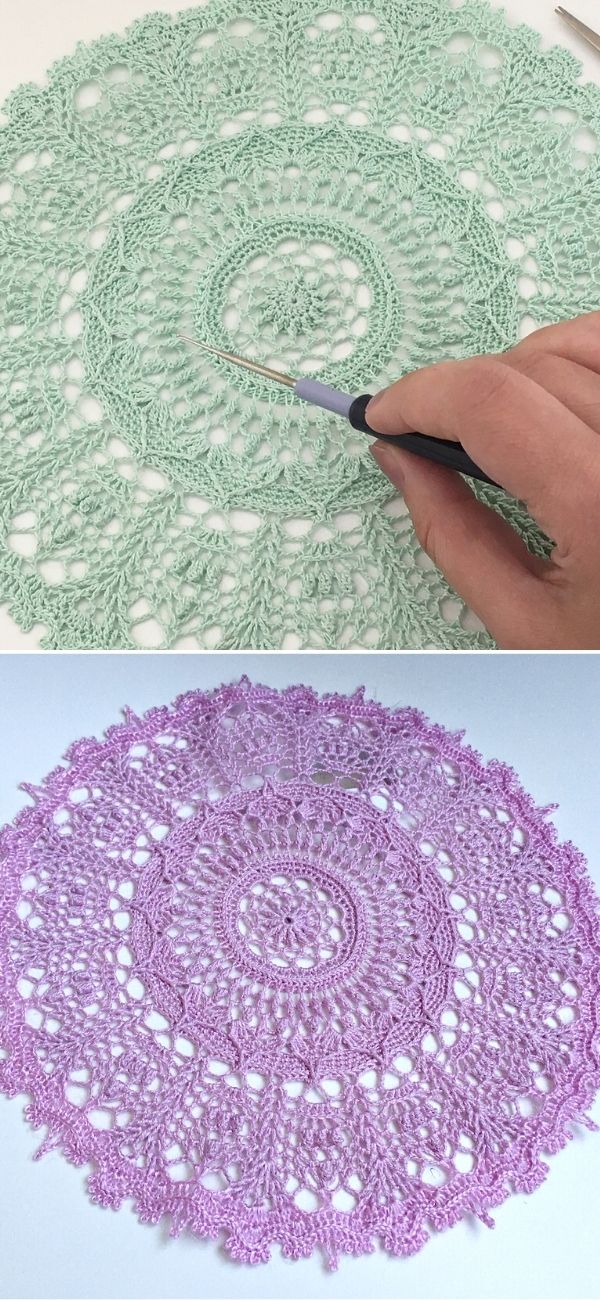 Cleopatra Island doily