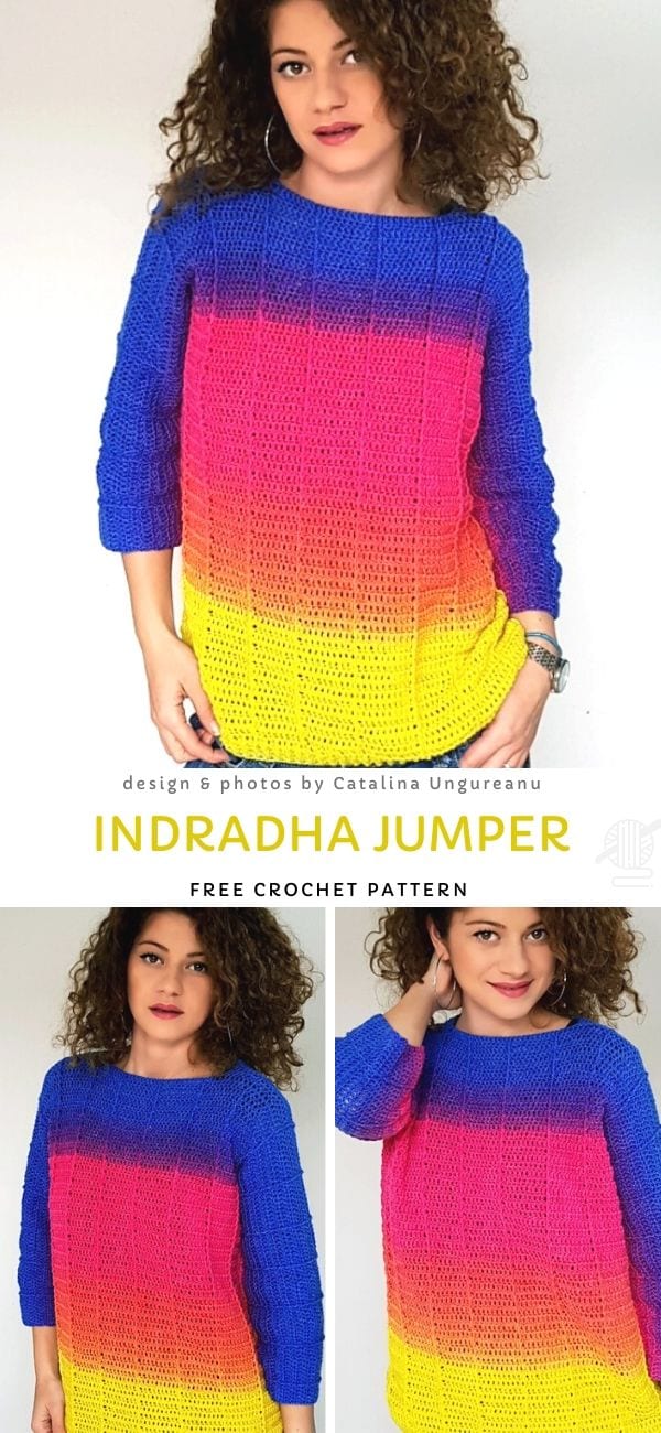 Indradha crochet Jumper Free Pattern