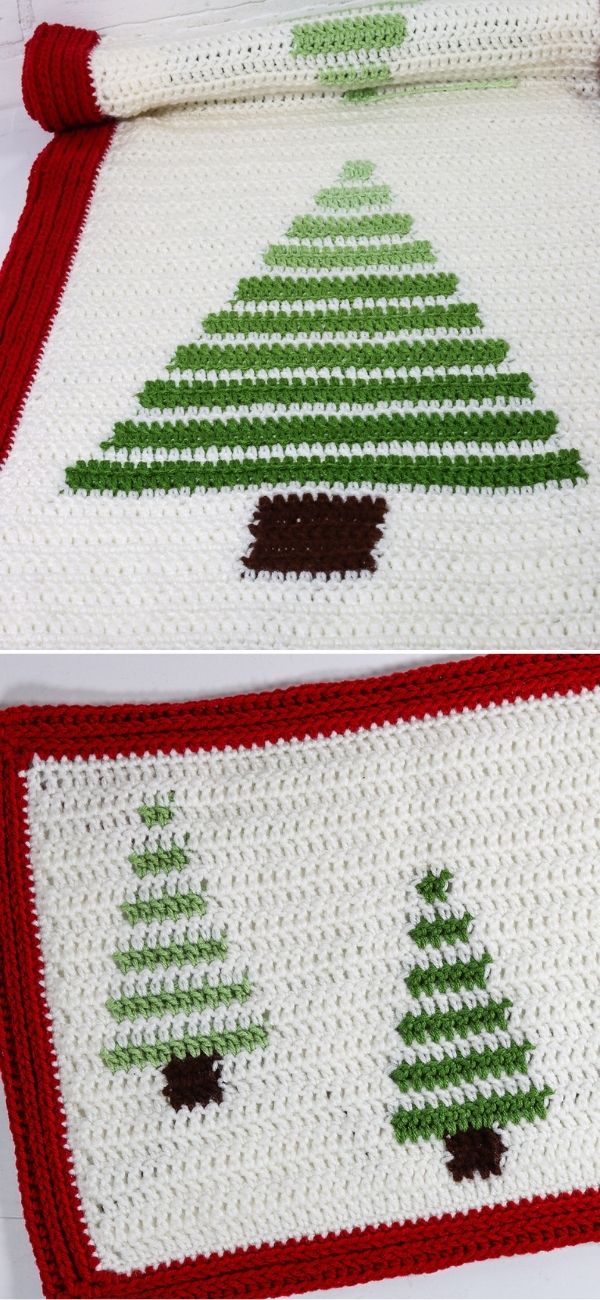 Ombre Holiday Table Runner and Placemats