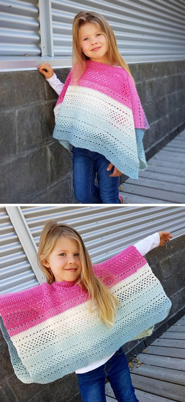 Jessica Poncho Crochet Pattern