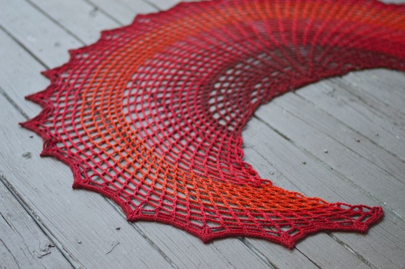Sunset On Fire Free Crochet Pattern