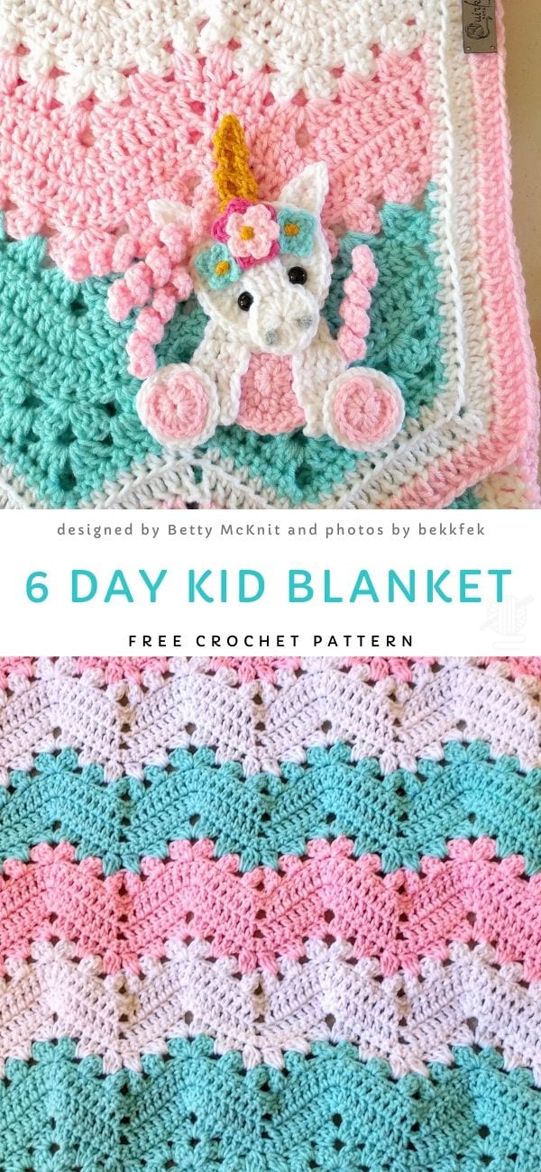 6 DAY KID Free Crochet Pattern
