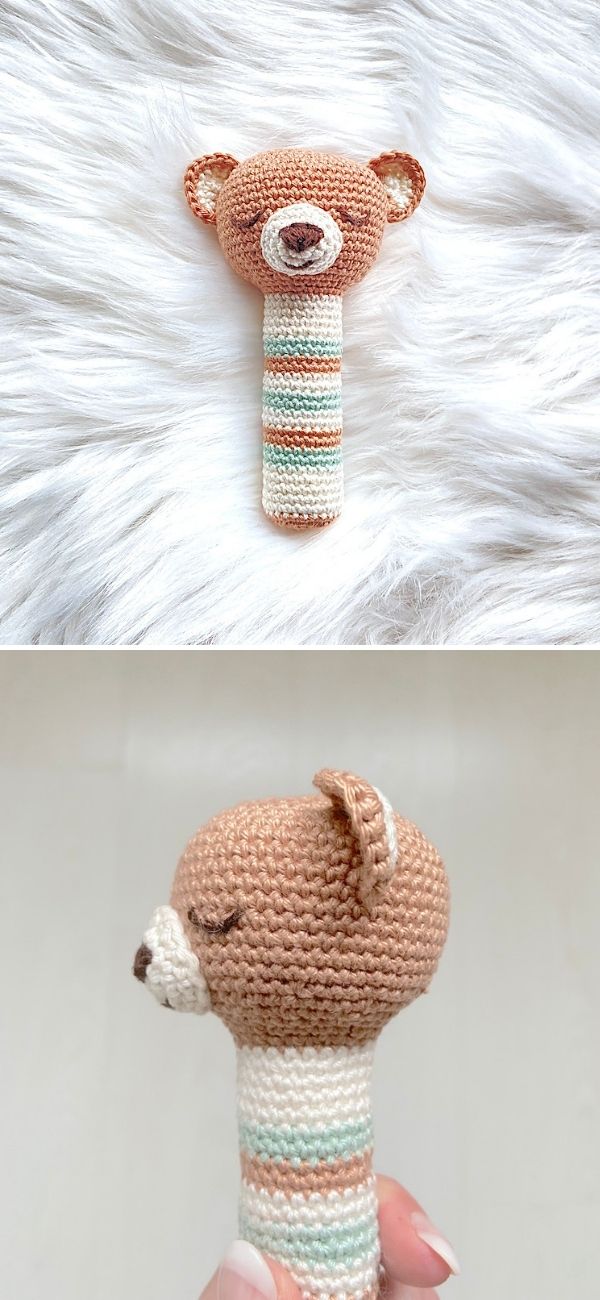 Cute Crochet Baby Rattles The Best Ideas Pattern Center