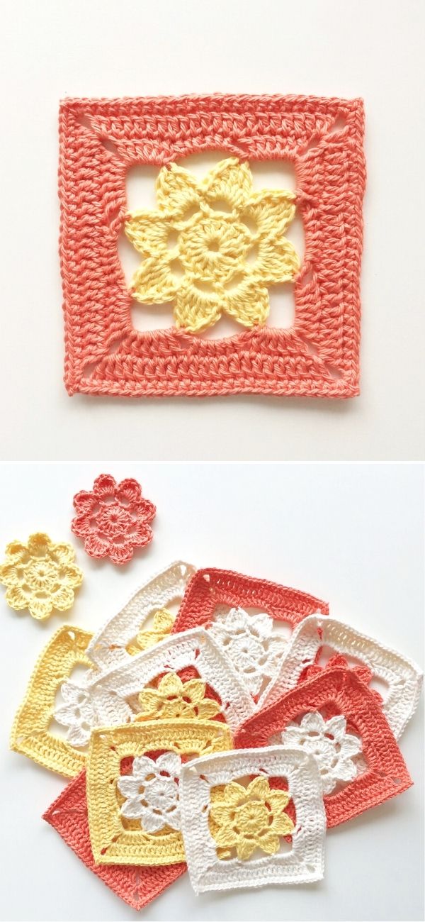 Easy Peasy Flower Squares