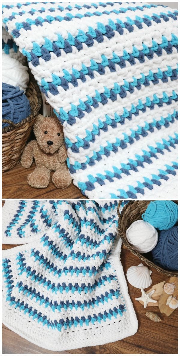 Free Crochet Summer Baby Blanket Patterns Pattern Center