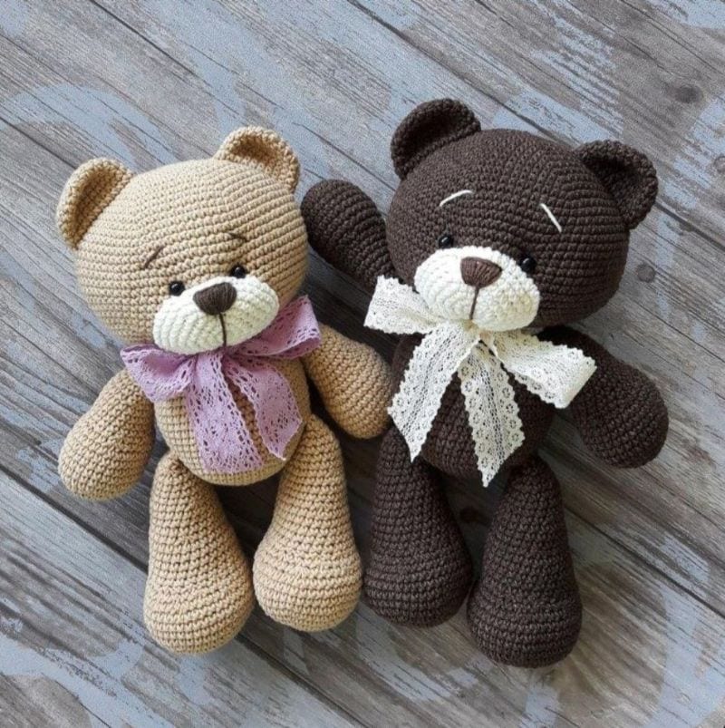 Crochet Bear Amigurumi Free Pattern