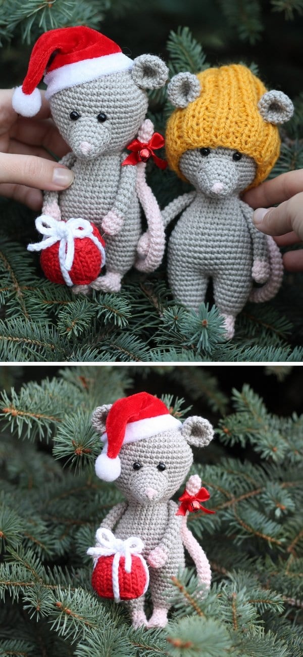 Mouse Free Crochet Pattern