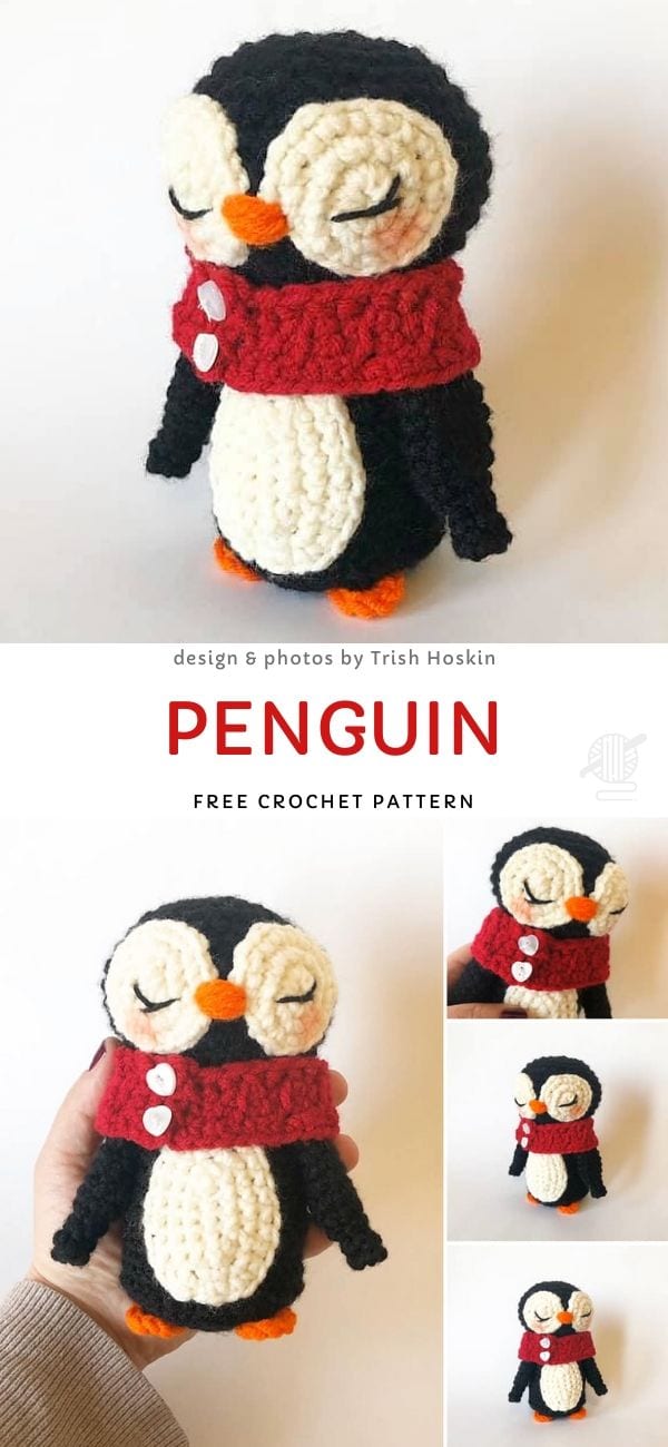 Penguin Free Crochet Pattern