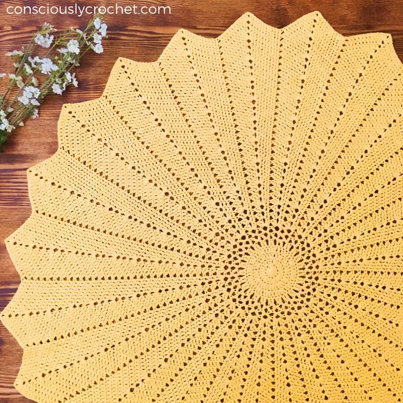 Solstice Blanket Free Crochet Pattern