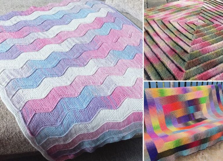 The Best of Ten Stitch Blanket Knitting Pattern Pattern Center