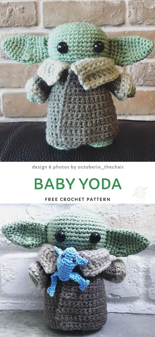 Baby Yoda Free Crochet Pattern