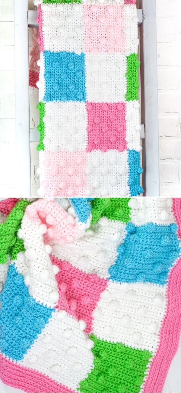 Millie Bobble Baby Blanket
