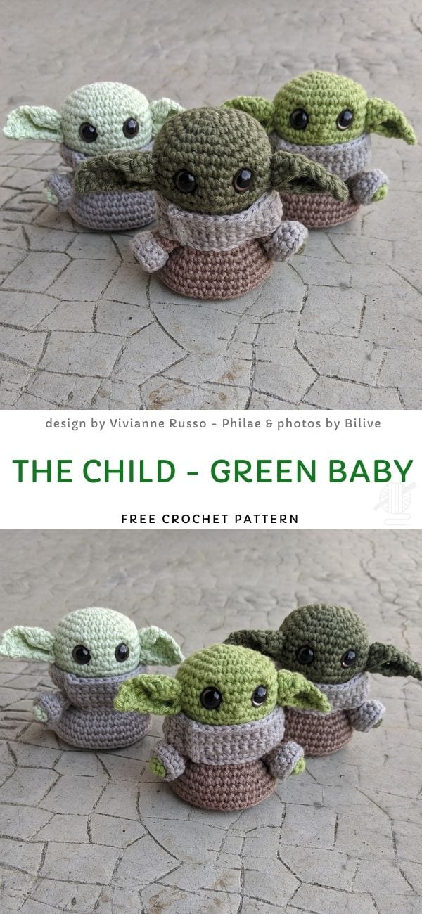 The Child Green Baby Free Crochet Pattern_1