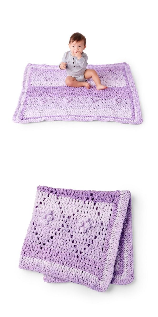 16 Best Filet Crochet Baby Blankets - Free Patterns for 2024
