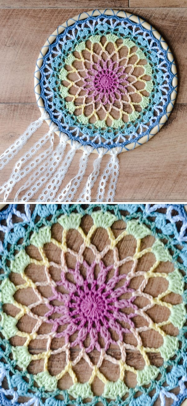 Dream Catcher free crochet pattern