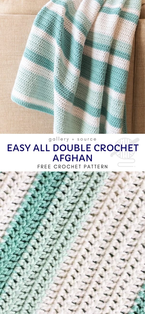 white and green crochet afghan