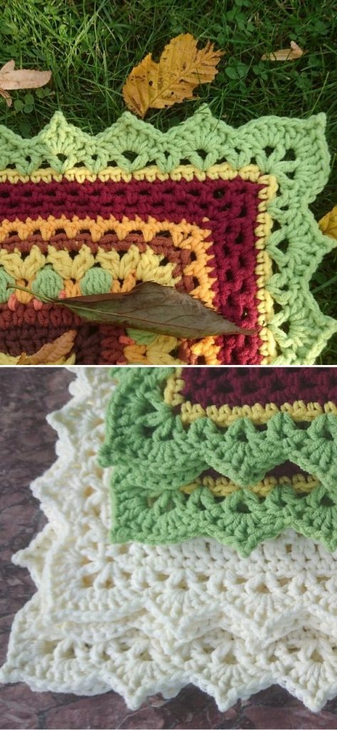 Falling Leaves Border