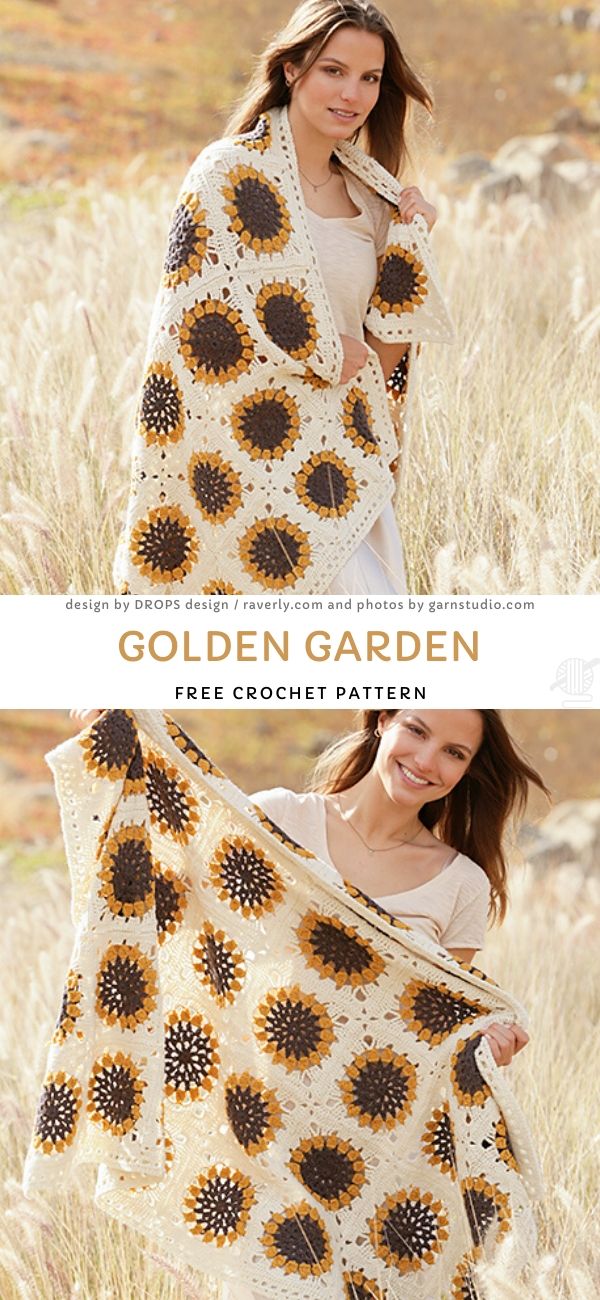 Golden Garden Free Crochet Pattern