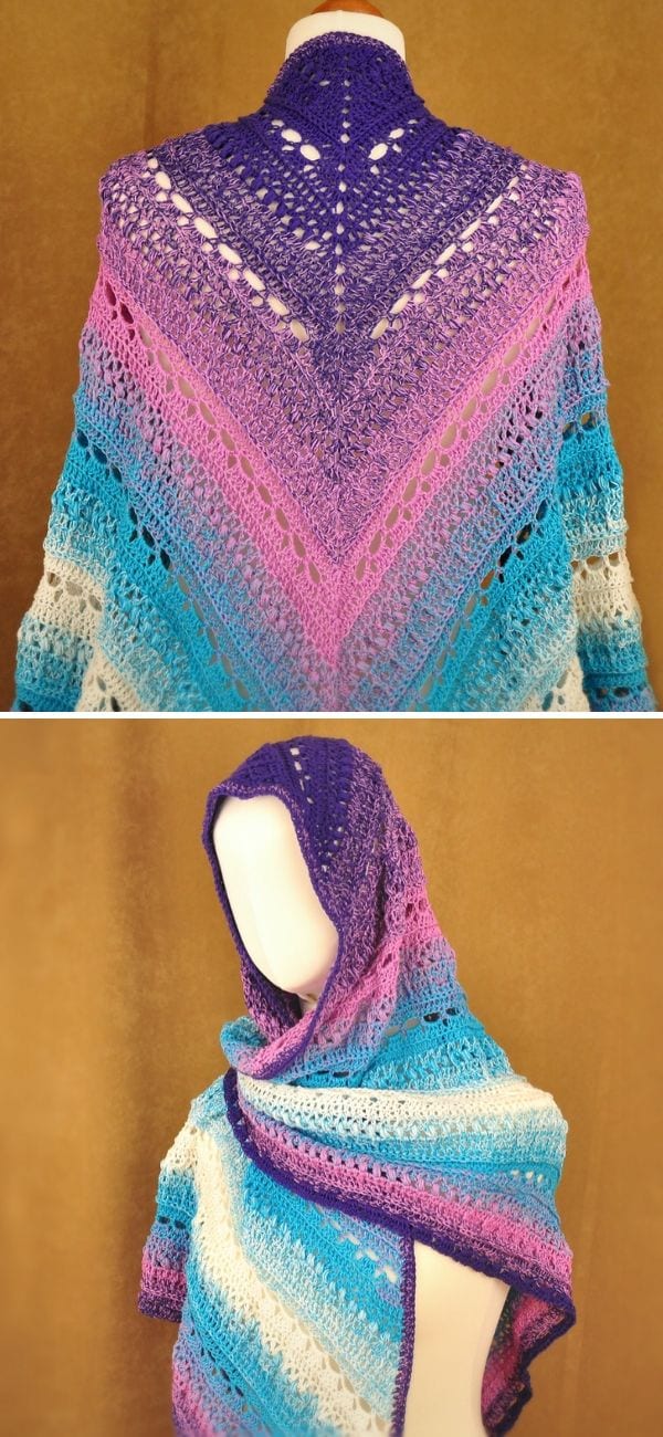 Shawl Sonia Crochet Pattern