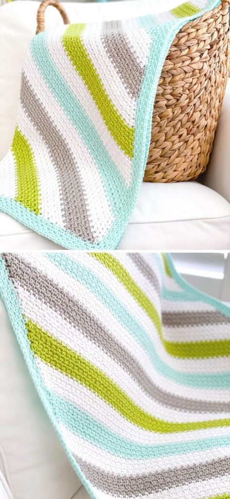 Summer Meadows Baby Blanket