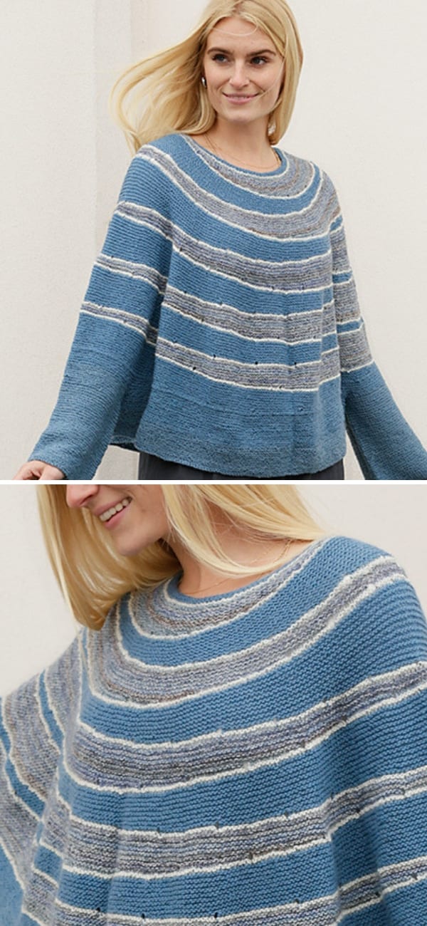 Winter Swagger free knitting pattern
