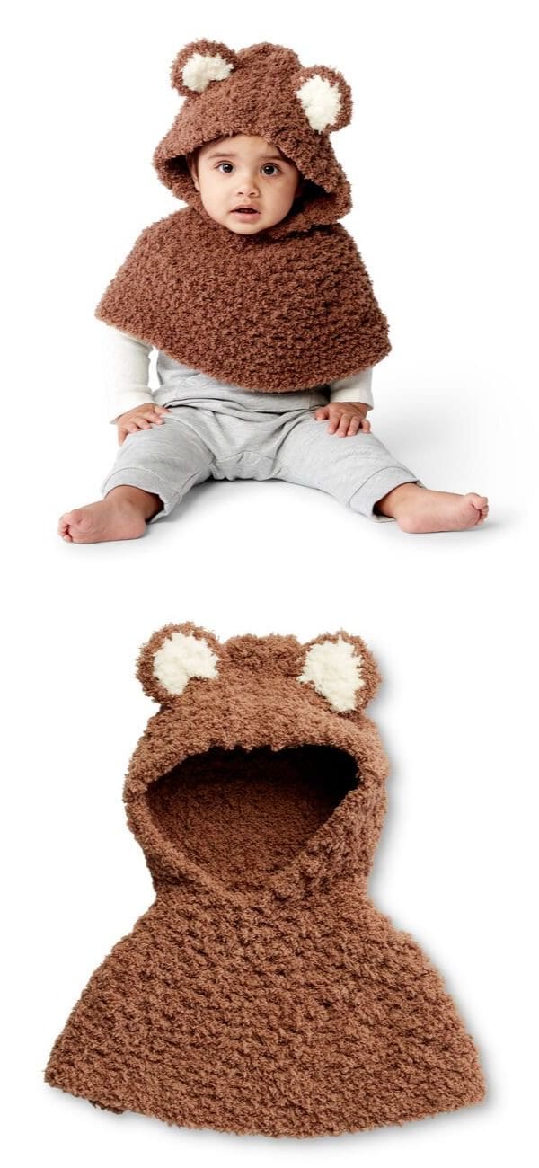 Bernat Cozy Bear Cub Poncho