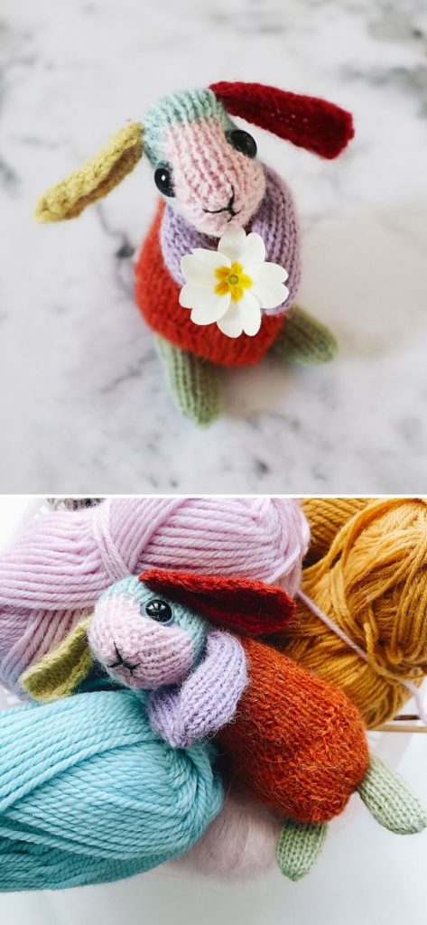 colorful rabbit