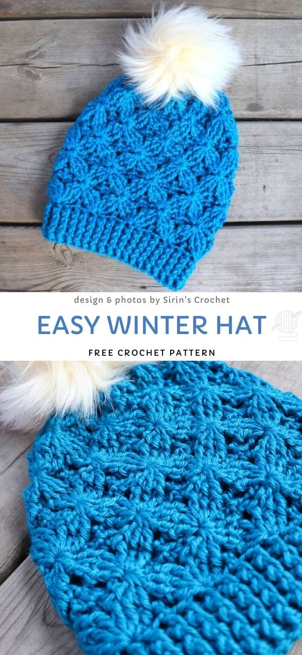 Easy Winter Hat Free Crochet Pattern